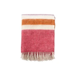 Gotland stripe plaid, cerise