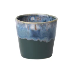 Gres espressokop, mørk grøn