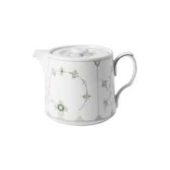 Grøn Musselmalet Riflet tekande