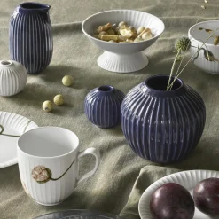 Hammershøi lysestage, indigo