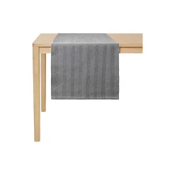 HERRINGBONE bordløber, dark grey