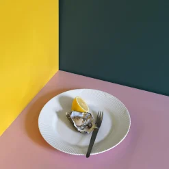 Hvid Elements tallerken Ø 26 cm