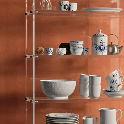 Hvid Halvblonde skål 310 cl