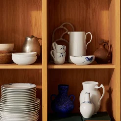 Hvid Riflet kande 1,7 L