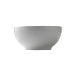 Hvid Riflet skål 310 cl