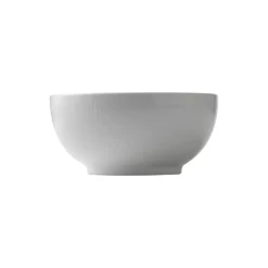 Hvid Riflet skål 110 cl