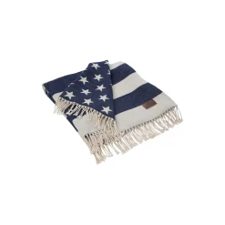 Icons flag tæppe, white/navy