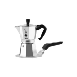 Induktionsplade, sølv/sort