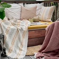 Iris plaid, yellow/green