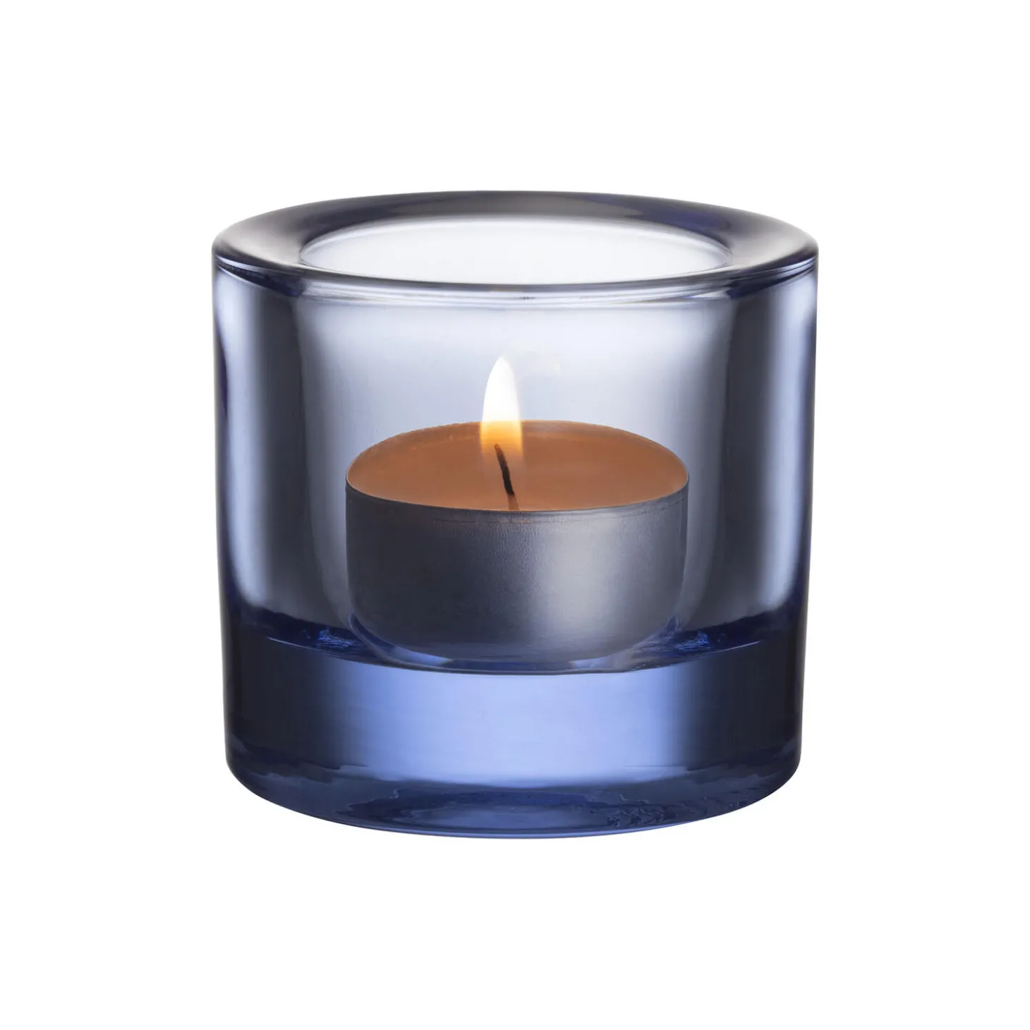 Kivi fyrfadslysestage, aqua