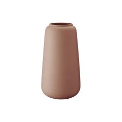 Klassisk vase høj, terracotta