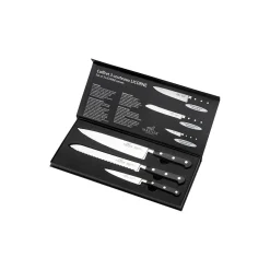 Knivsæt Licorne 3 dele, stål/sort