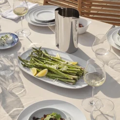 KOPPEL ovalt serveringsfad 23 cm, hvid