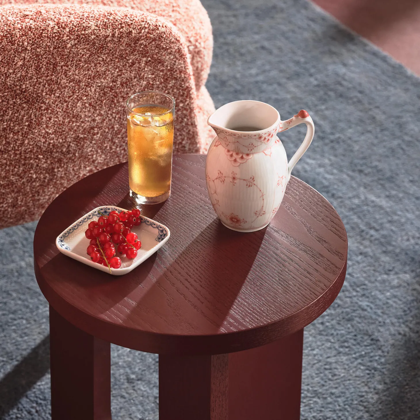 Koral Musselmalet Halvblonde kande 55 cl