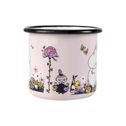 Kram emaljekrus, lyserød