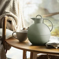 Kugle termokande, silt green