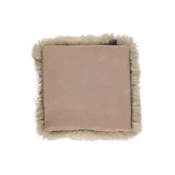 Kvadratisk sædehynde, taupe