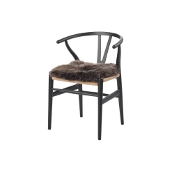 Kvadratisk sædehynde, walnut