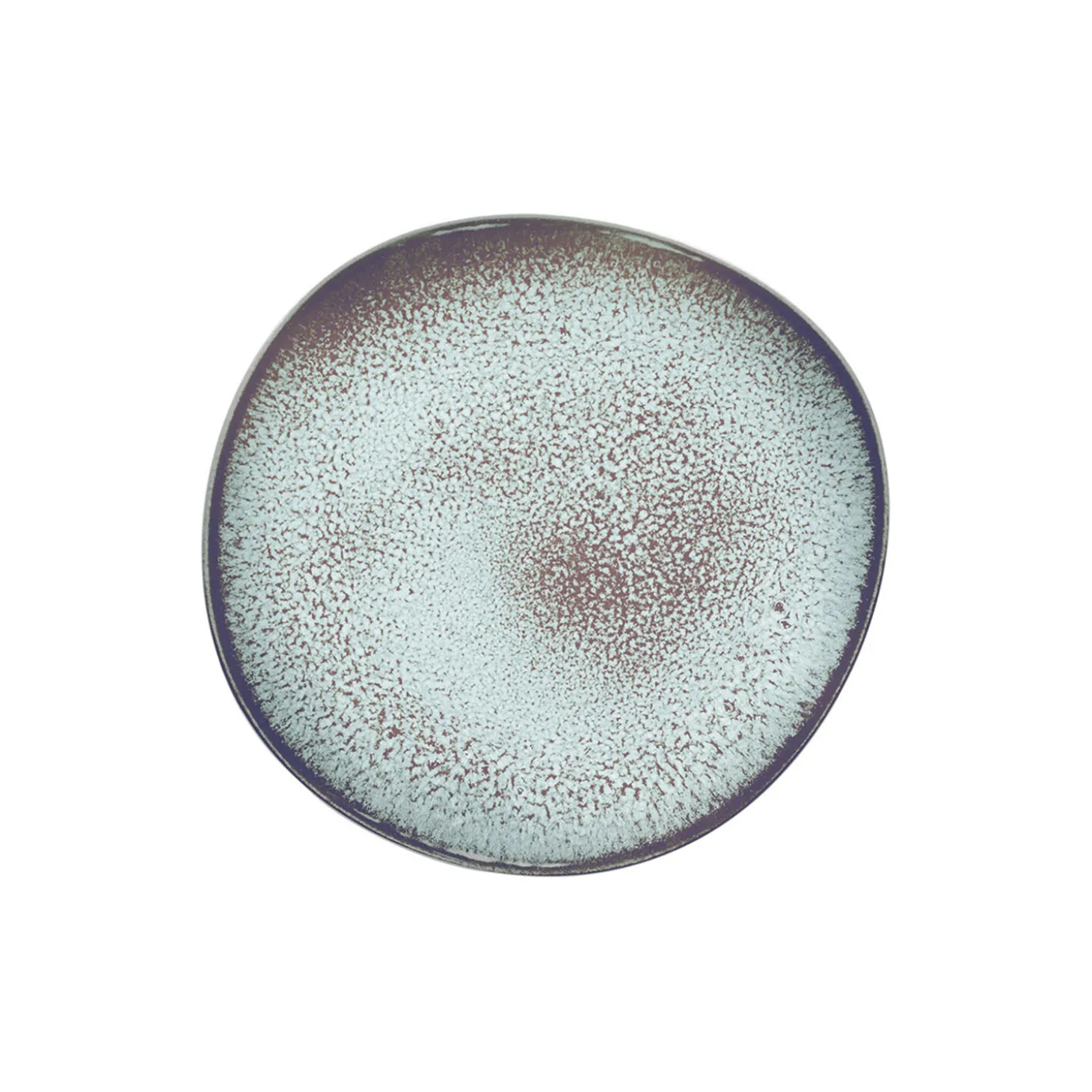 Lave Glacé tallerken Ø 23 cm, turquoise