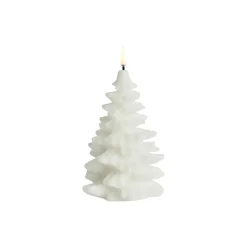 LED Christmas Tree Candle 21 cm, nordic white