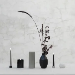 LED Classic Taper Candle 20 cm 2 pcs, sandstone