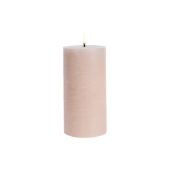 LED Pillar Candle 15 cm, beige
