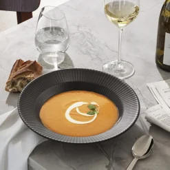 Legio Nova dyb tallerken 25 cm, black