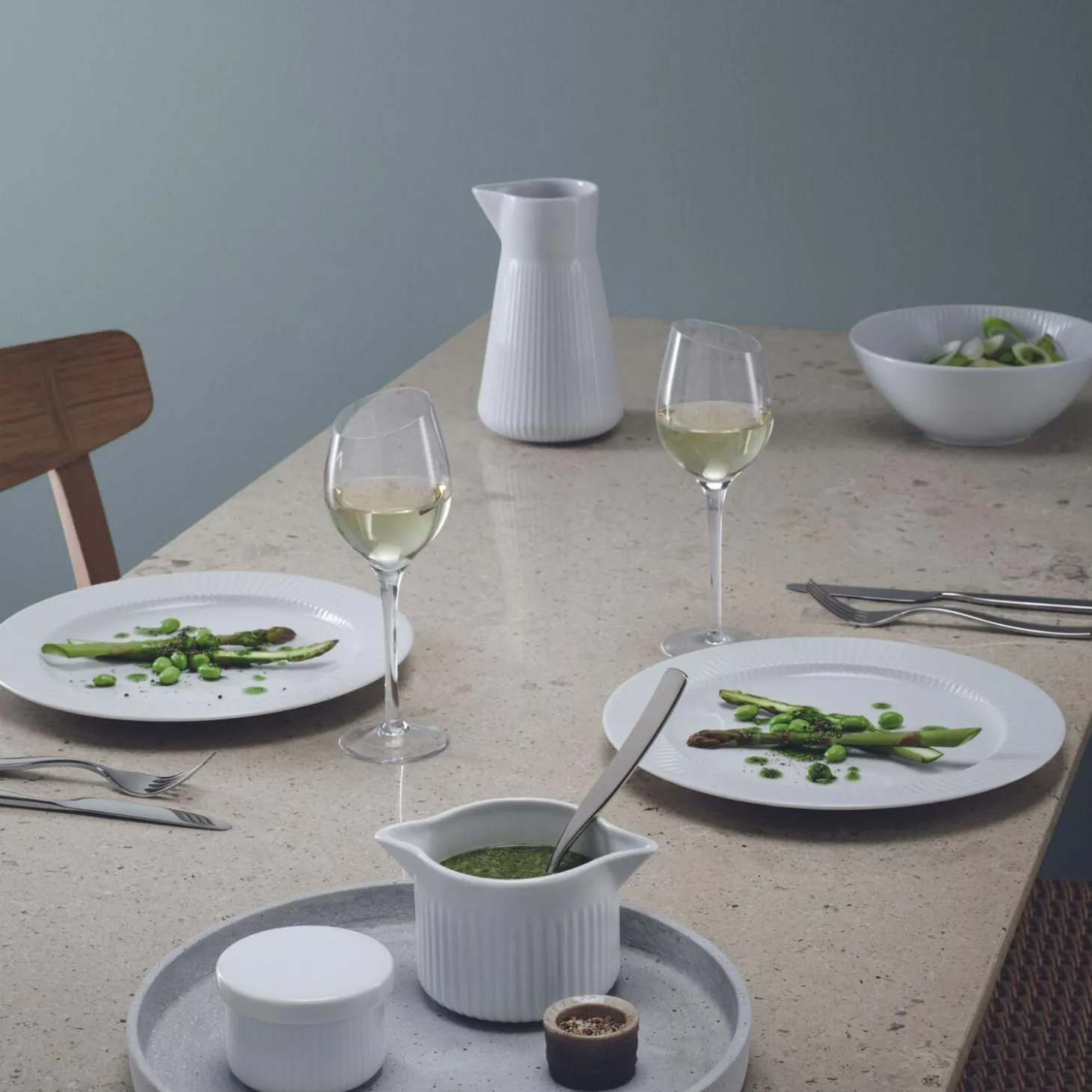 Legio Nova Middagstallerken 28 cm, white