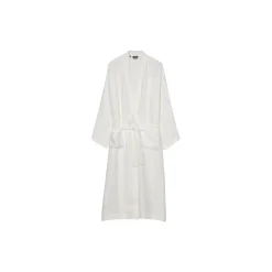 LINEN kimono, white