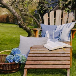 Lyme Grass plaid, blue