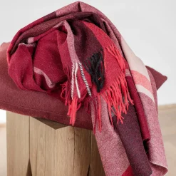 Manhattan plaid, bordeaux/red