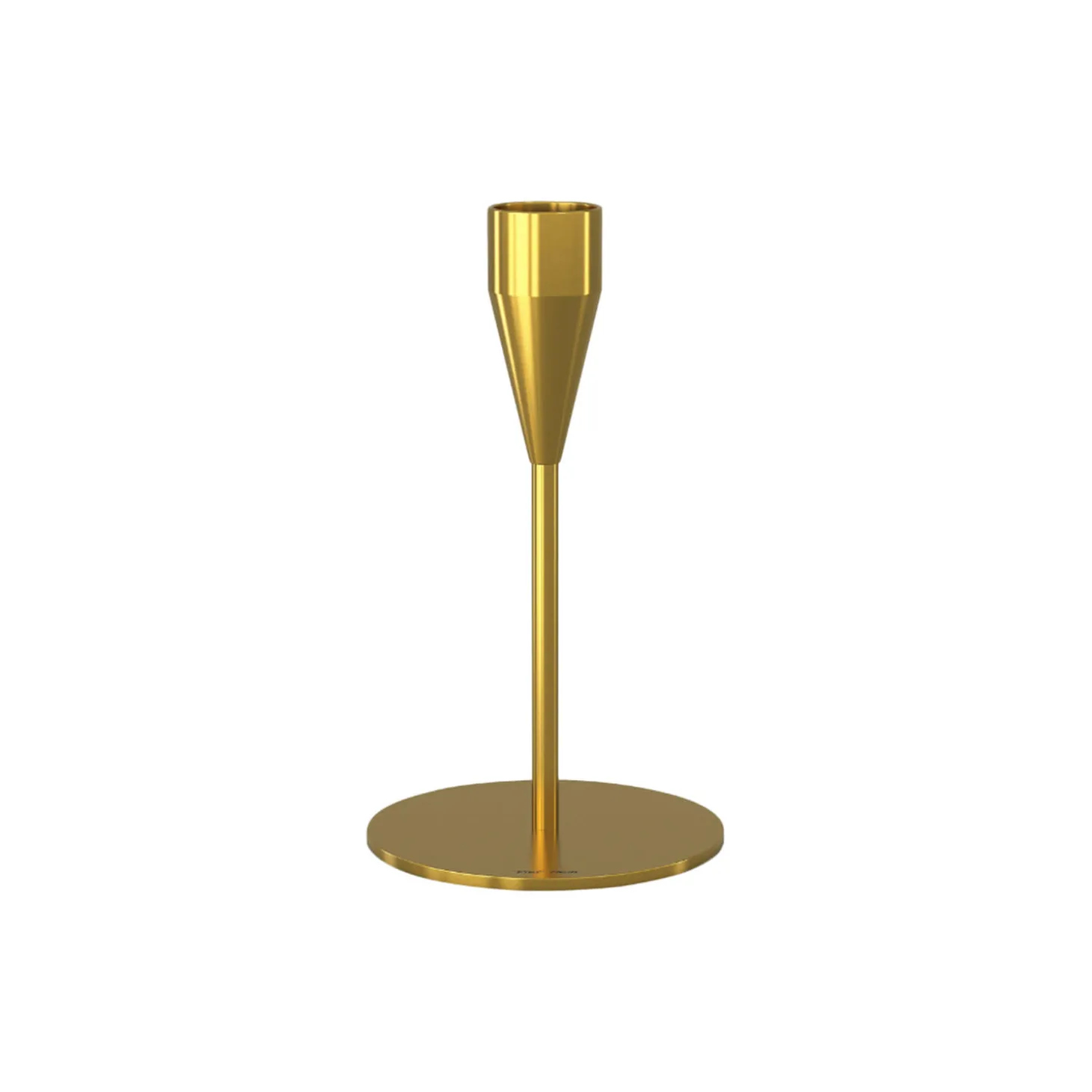 Mars lysestage 14 cm, messing