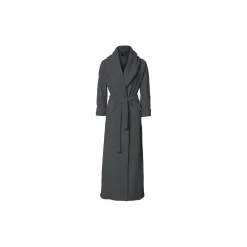 MOUNT EVEREST fleece bathrobe, dark grey