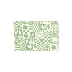 Mumi dækkeserviet Fest, grøn