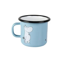 Mumi emaljekrus, lyseblå