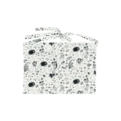 Mumi Forklæde, sort/hvid