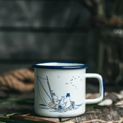Mumi Sømænd emaljekrus