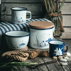 Mumi Sømænd emaljekrus