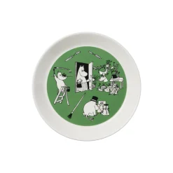 Mumi tallerken 2021: Jul & Tegning 2 pcs