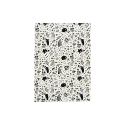 Mumi Viskestykke, sort/hvid