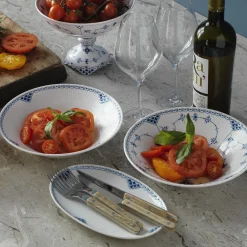 Musselmalet Halvblonde dyb tallerken Ø 24 cm