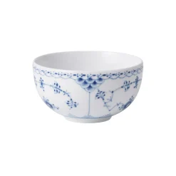 Musselmalet Halvblonde skål 35 cl