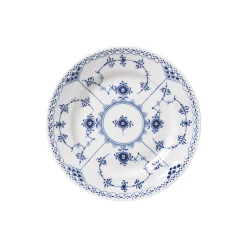 Musselmalet Halvblonde tallerken Ø 17 cm