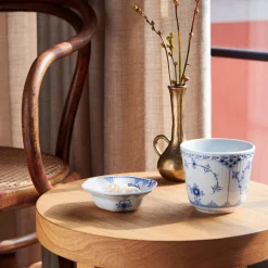 Musselmalet Halvblonde termokop 26 cl