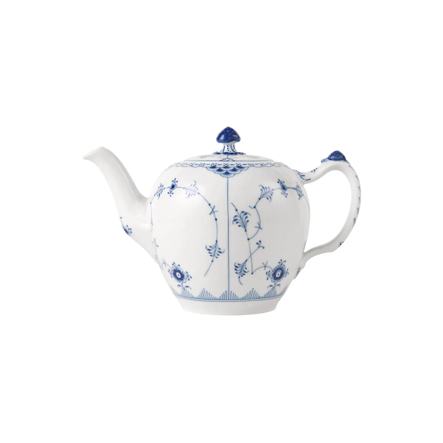 Musselmalet Halvblonde tekande 70 cl