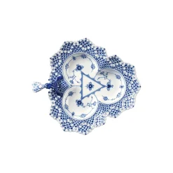 Musselmalet Helblonde asiet 25 cm