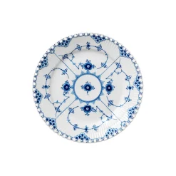 Musselmalet Helblonde tallerken Ø 19 cm