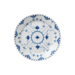 Musselmalet Helblonde tallerken Ø 25 cm