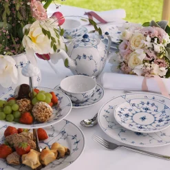 Musselmalet Riflet coupe tallerken Ø 15 cm