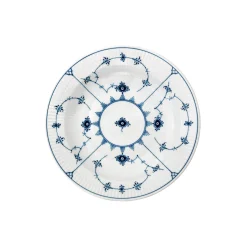 Musselmalet Riflet dyb tallerken Ø 27 cm